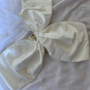 Meshki Satin bandeau top